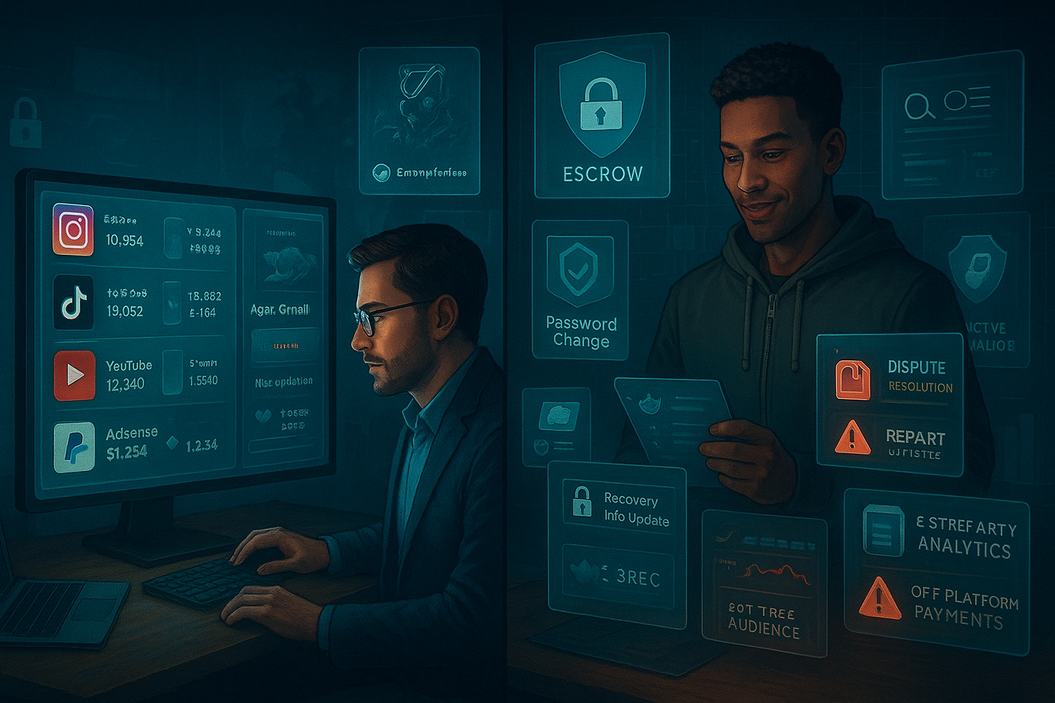 How to Safely Buy and Sell Digital Accounts on Online Marketplaces