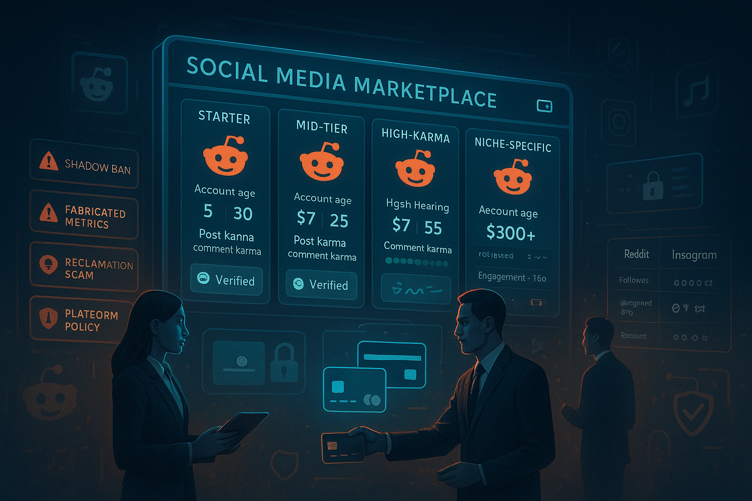 How to Safely Purchase and Trade Social Media Profiles and Reddit Accounts Through Online Marketplaces