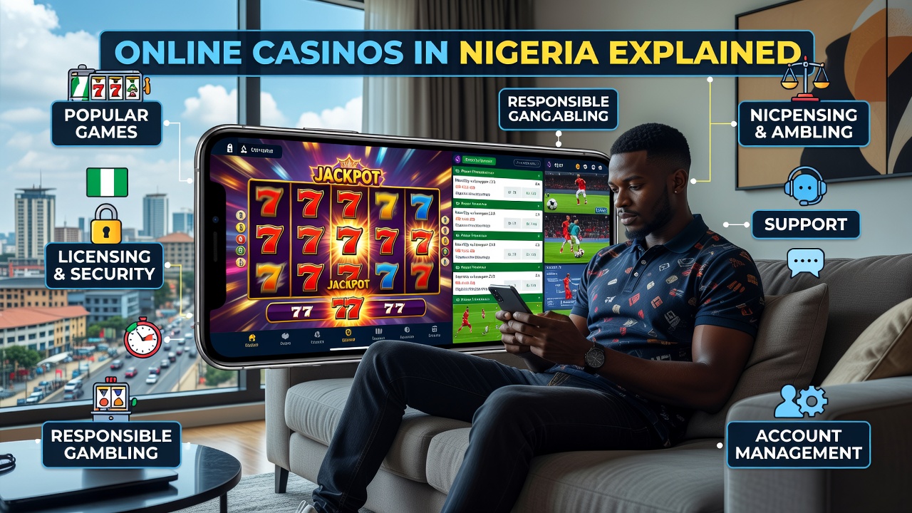 Online Casinos in Nigeria Explained: Popular Games, Licensing, Security, Responsible Gambling, Support, and Account Management